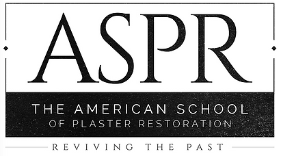 This is the Logo for the American School of Plaster Restoration