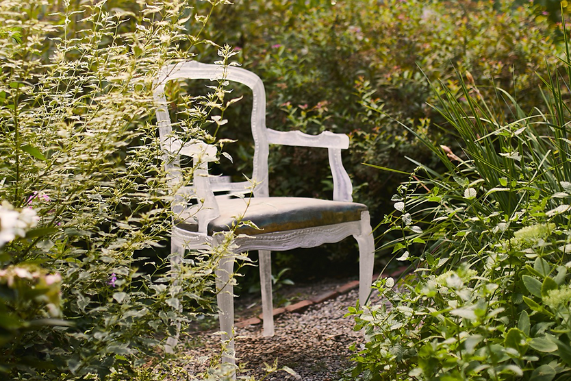 Glass Bronze Chair