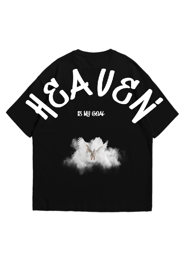 Heaven is my Goal Oversized Junior Tee