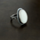Thumbnail: White Beach Stone Ring