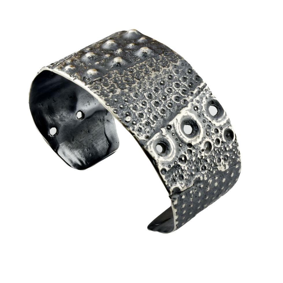 Thumbnail: Patchwork Sea Urchin Cuff