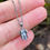 Thumbnail: Delicate Succulent Blossom Necklace