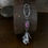 Thumbnail: Rhody,  Ruby and Black Tourmaline Necklace