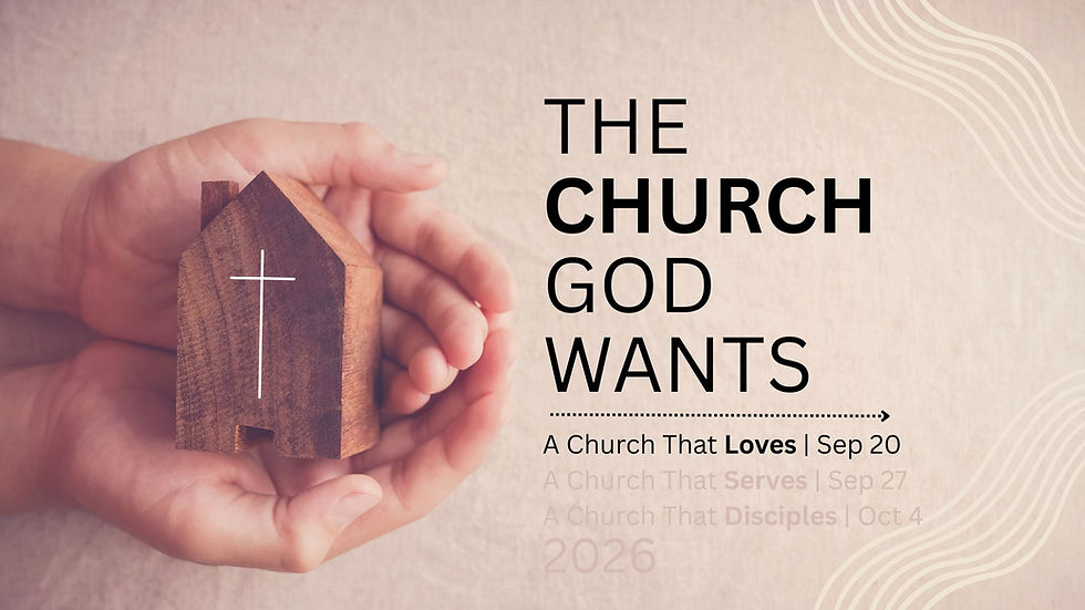 The Church God Wants