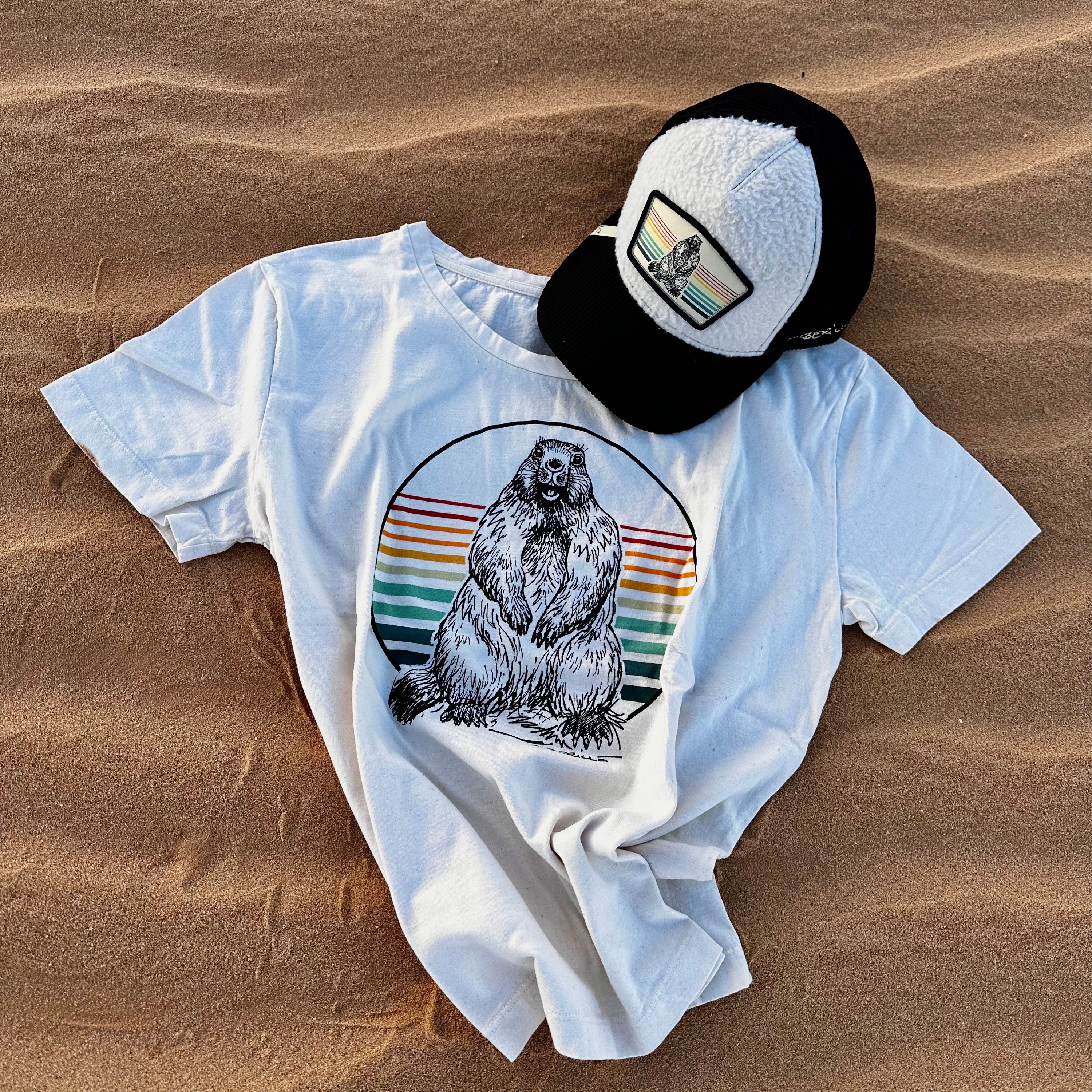 Tee shirt Rainbow Marmotte 