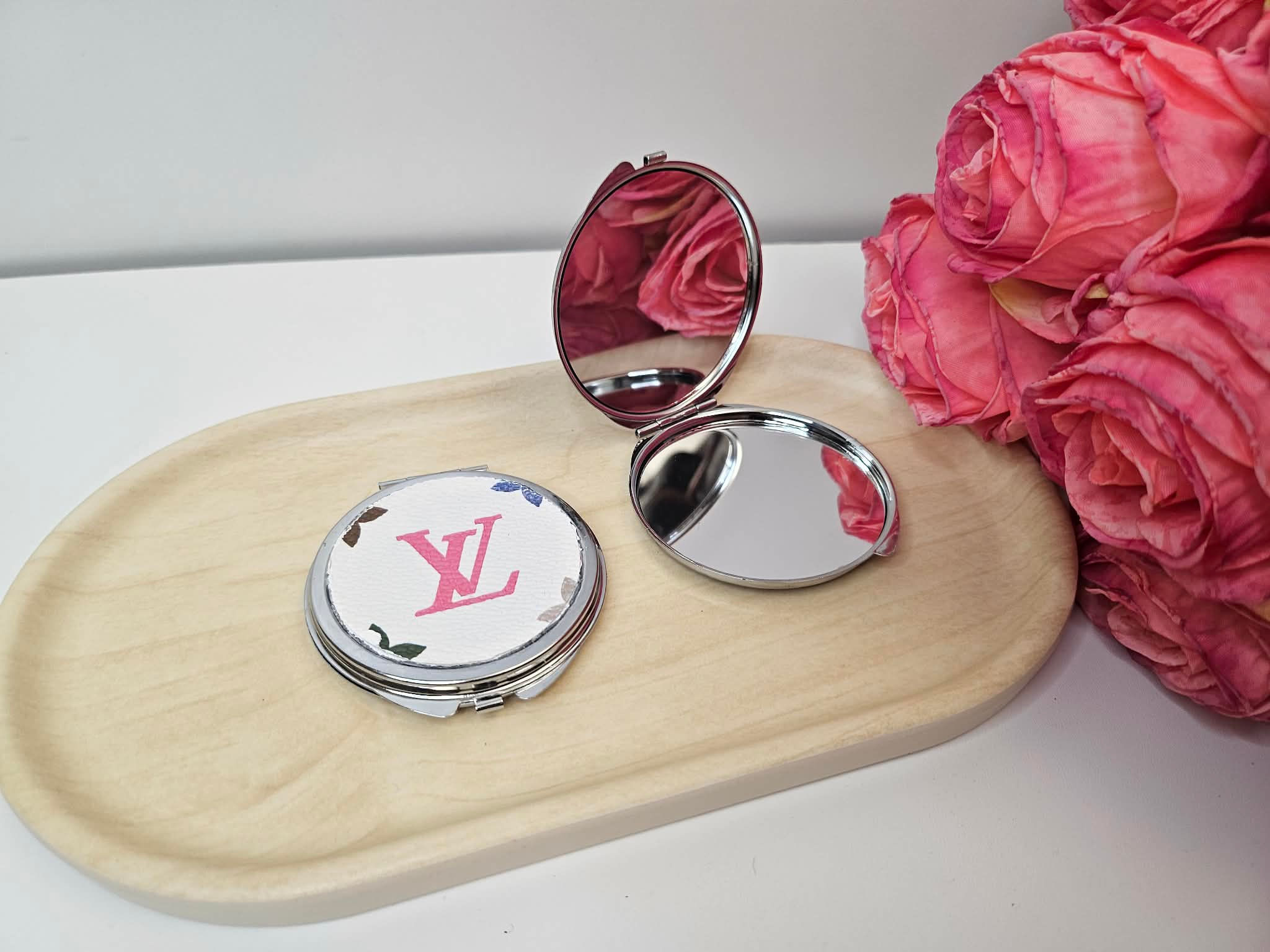 LV Murakami round mirror