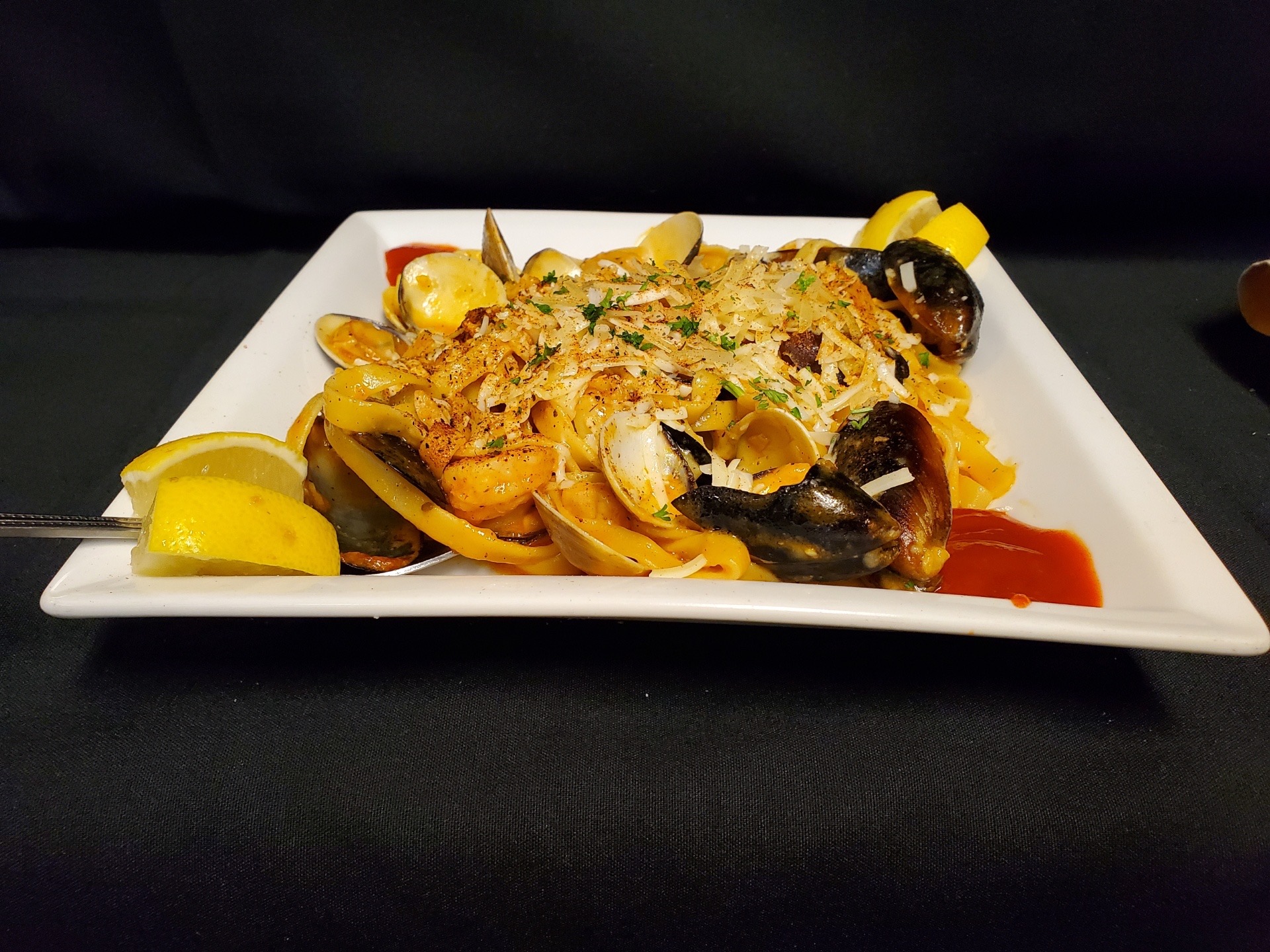 Arranged Food and Objects