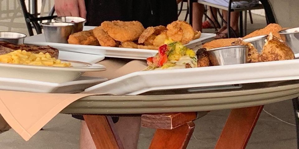 Arranged Food and Objects