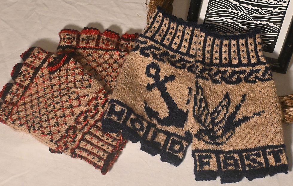 Thumbnail: Hold Fast Gloves Knitting Pattern