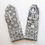 Thumbnail: Sample of Castle Mittens handmade from mitten knitting pattern available for purchase