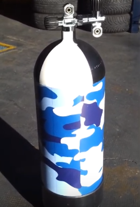 Mono da 18 lt Camuflage