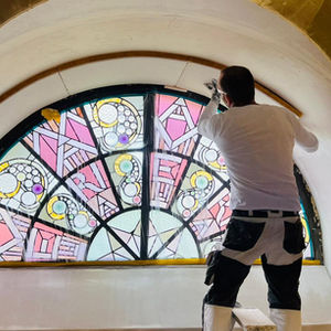 Isolation acoustique et préservation du vitrail