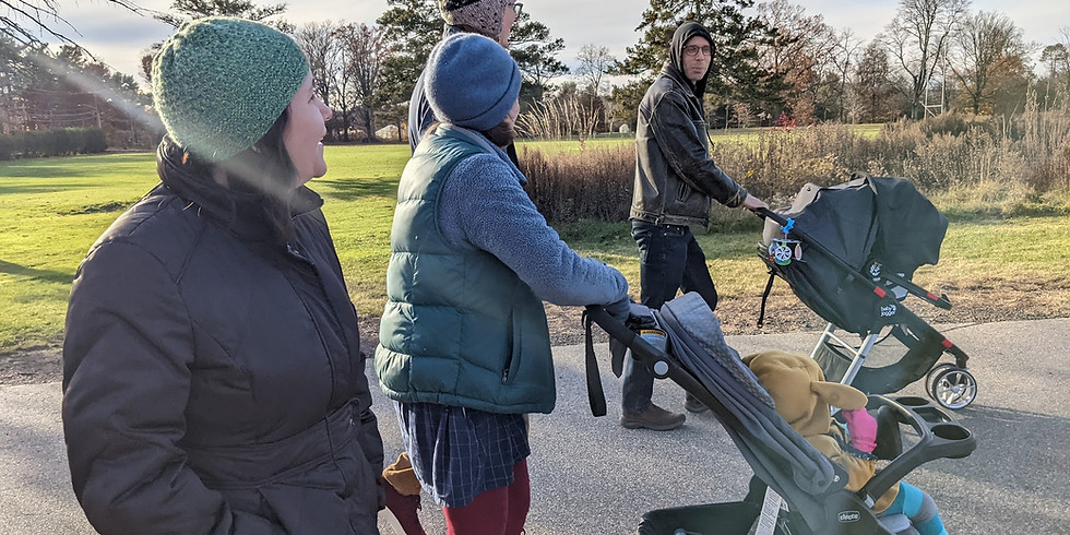 Stroller Friendly Baby & Caregiver Hike at Hubbard Park