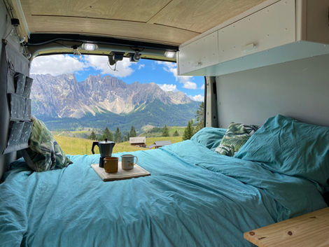 Een rondleiding in onze DIY-camper, COIS'KE