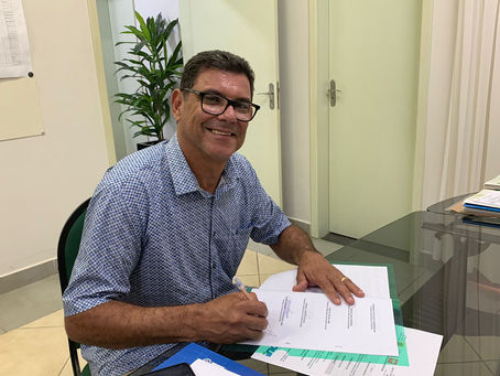 Assinatura de protocolo de intenções para implementação de aterro sanitário