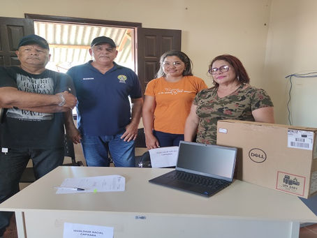 ESTADO REALIZA ENTREGA DE EQUIPAMENTOS DE ESCRITÓRIO PARA ASSISTÊNCIA SOCIAL