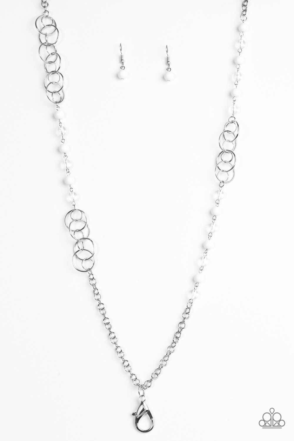 Dreamy Discovery - White Lanyard