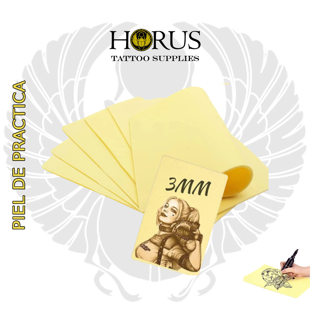 Piel de Silicon para practicar tatuajes | Horus Tattoo Supplies