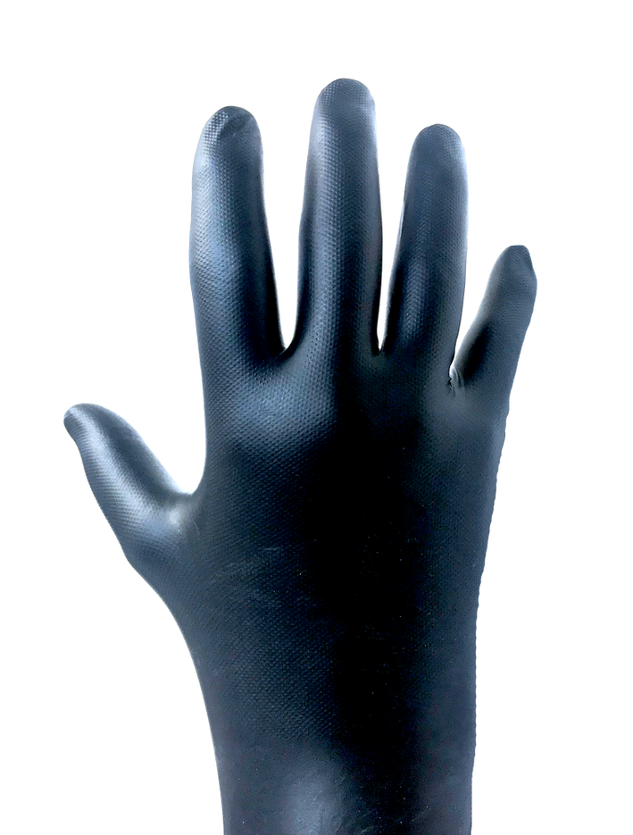 RPG Black Nitrile Gloves