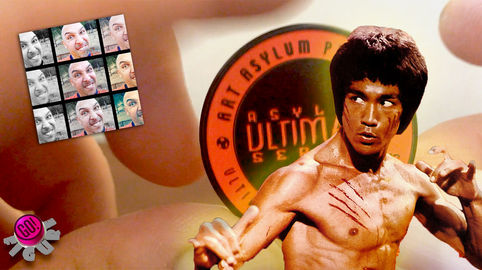 SalvadorLosAngeles Takes Art Asylum Bruce Lee on Vacation!