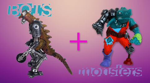 Bots + Monsters: Mecha Saur