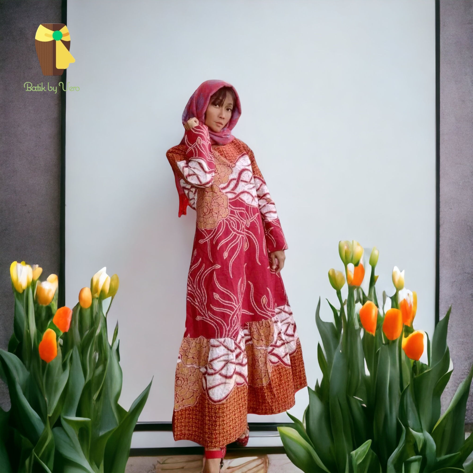 Gamis Tunic Batik Premium