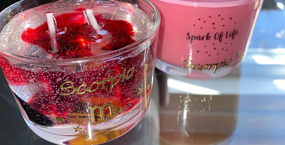 Gel Wax Zodiac Collection Candles