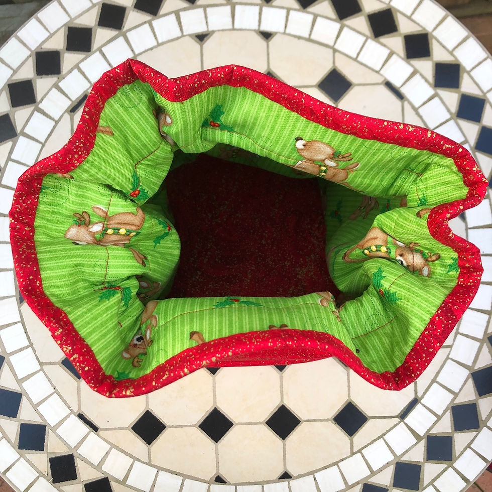 Thumbnail: Jingle Bells - Round Standing Sack - Medium
