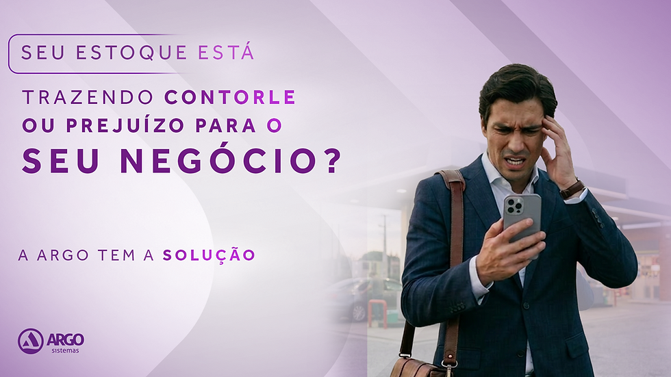 Solução Argo para controle de estoque