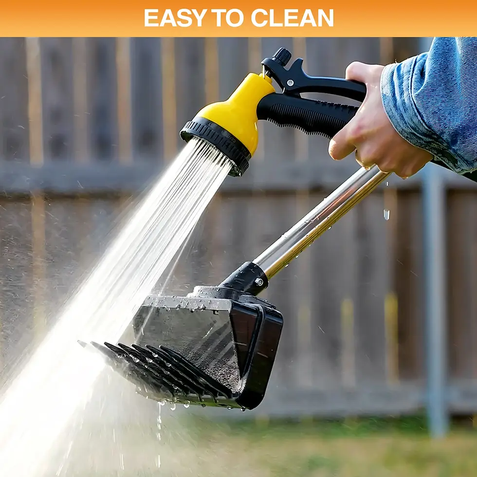 Thumbnail: NEATER PETS Lift N' Bag Dog Pooper Scooper 2.0, 22” Pole Version - Scoop-To-Bag 