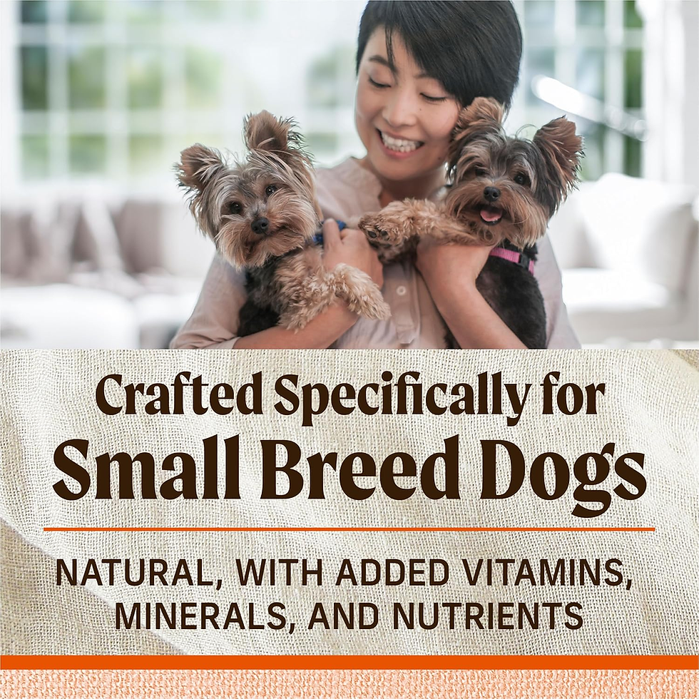 Thumbnail: Premium Grain-Free Dry Dog Food for Small Dogs with Beef & Sweet Potato 20 lb