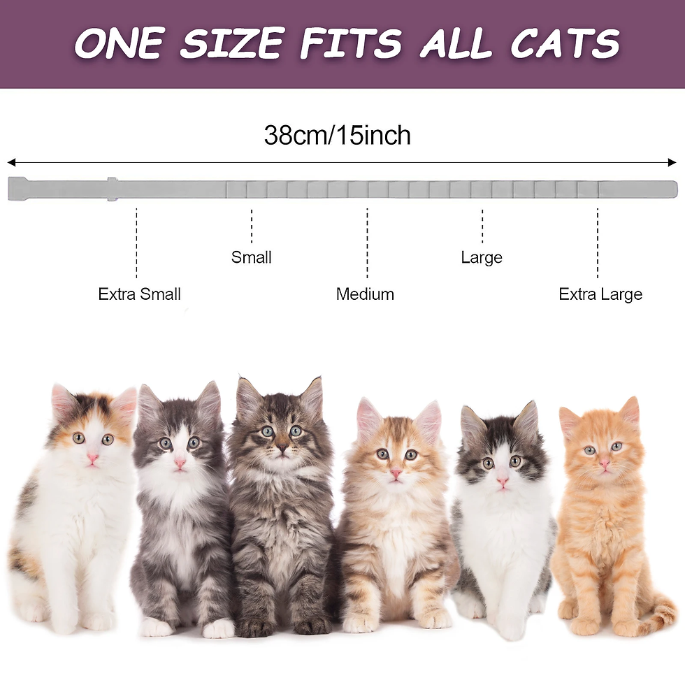 Thumbnail: Adjustable Natural Anxiety Relief Collar for Calm Pets