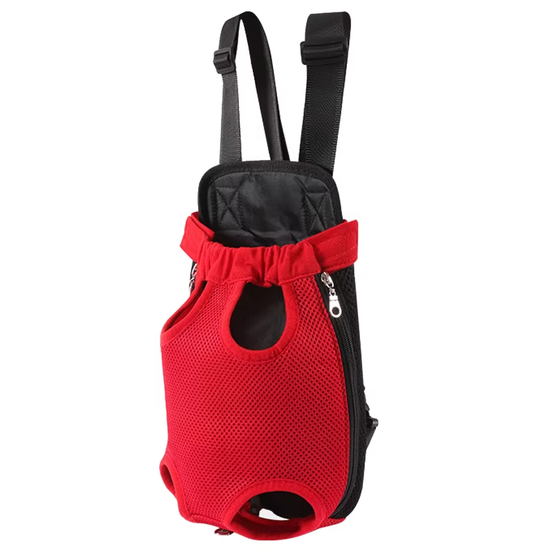 Thumbnail: Adjustable Cat Carrier Bag Pet Double Shoulder Backpack Portable Bag Outdoor Tra