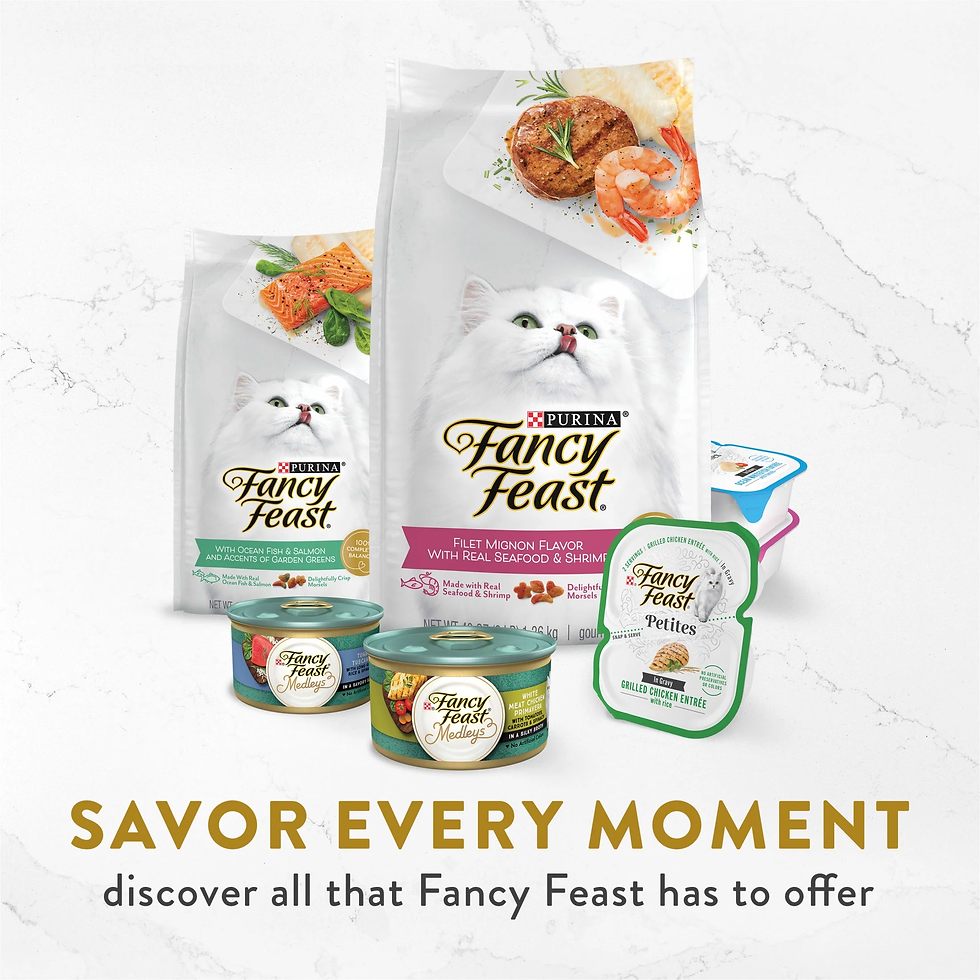 Thumbnail: Savory Purina Salmon Cat Treats - 10 Trays of Steamed Delight!