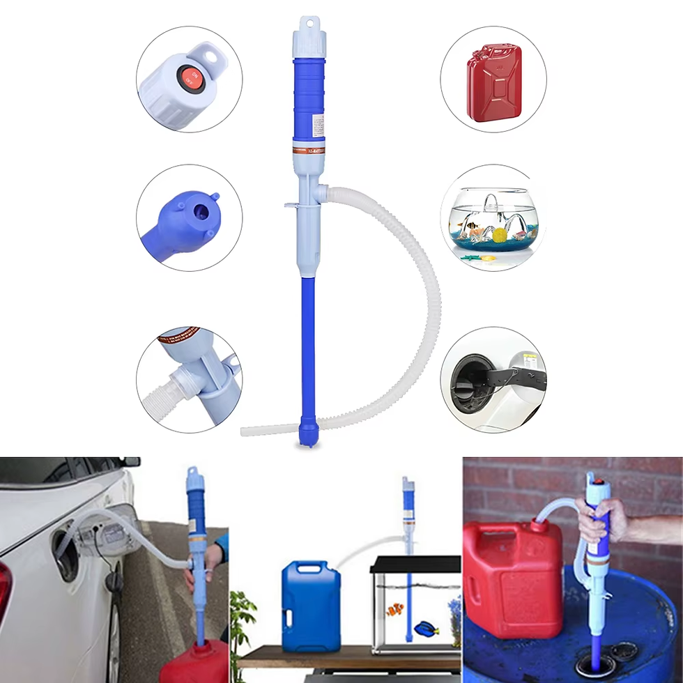 Thumbnail: Electric Liquid Transfer Pump for Fuel, Oil, and Water - Outdoor Use