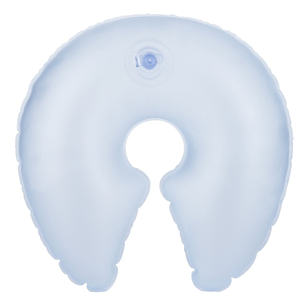 Thumbnail: Inflatable Recovery Collar for Dogs and Cats - Vision-Friendly E-Collar (M, Blue