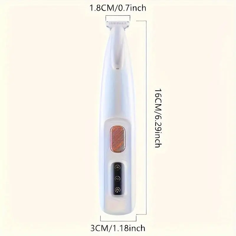 Thumbnail: Rechargeable Pet Hair Trimmer Kit, Pet Paw Trimmer, Cordless Quiet Dog Trimmer f