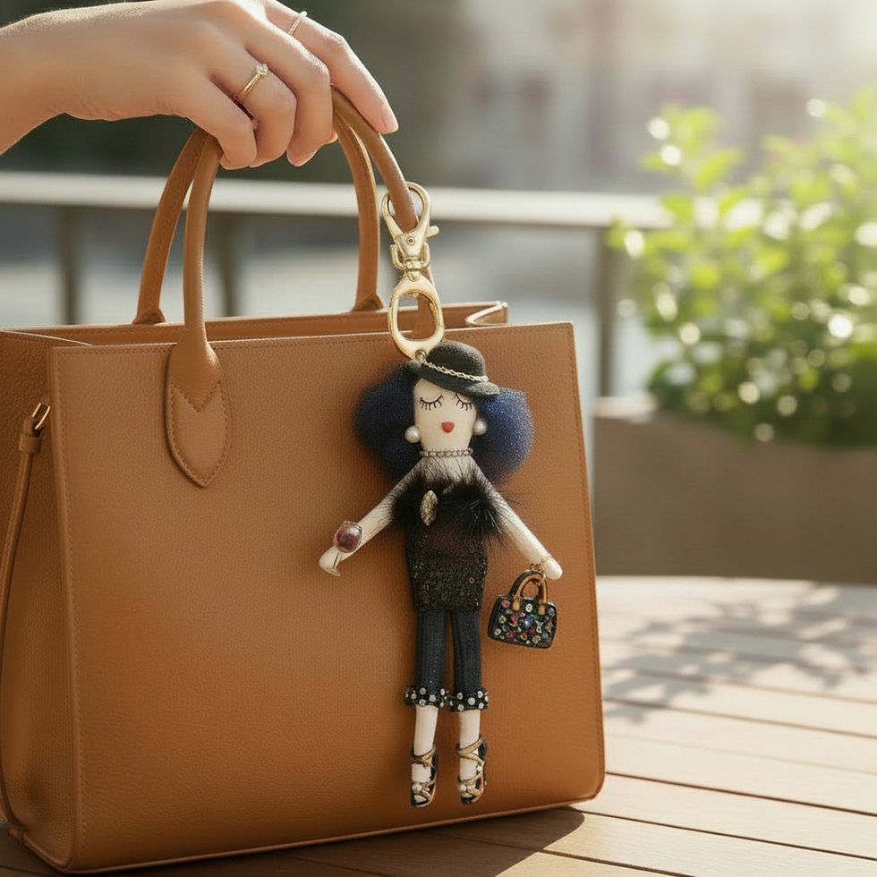 Thumbnail: keychain charm for purse