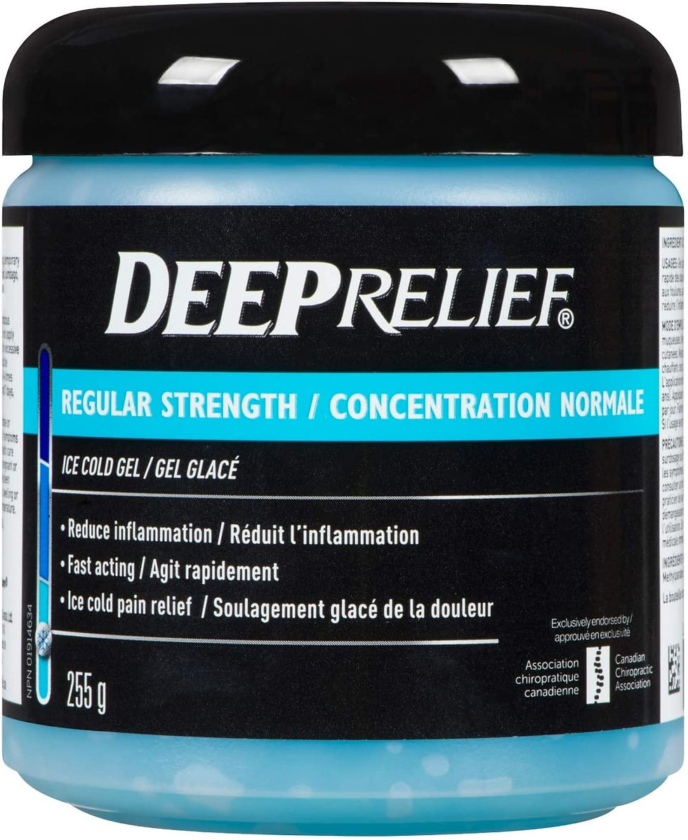 Deep Relief Regular Strength Ice Cold Pain Relief Gel - 255 g