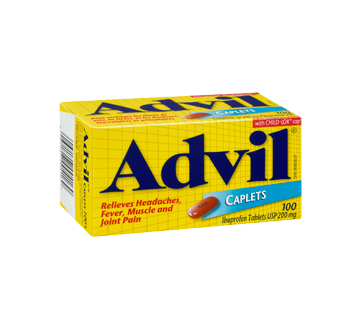 Advil Caplets (50 Count), 200 mg Ibuprofen
