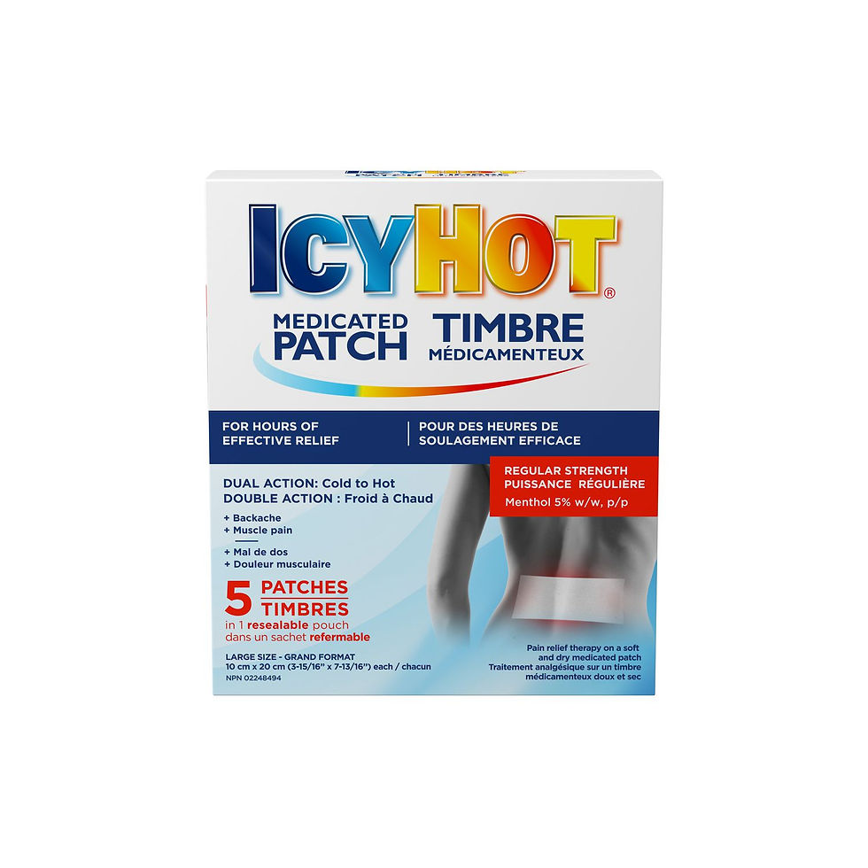 Icy Hot Medicated Patch - 5 patches