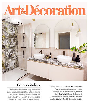 4- Alice Design - Sophie Godin architecte - Exelmans - SDB Arts et decoration orange.JPEG