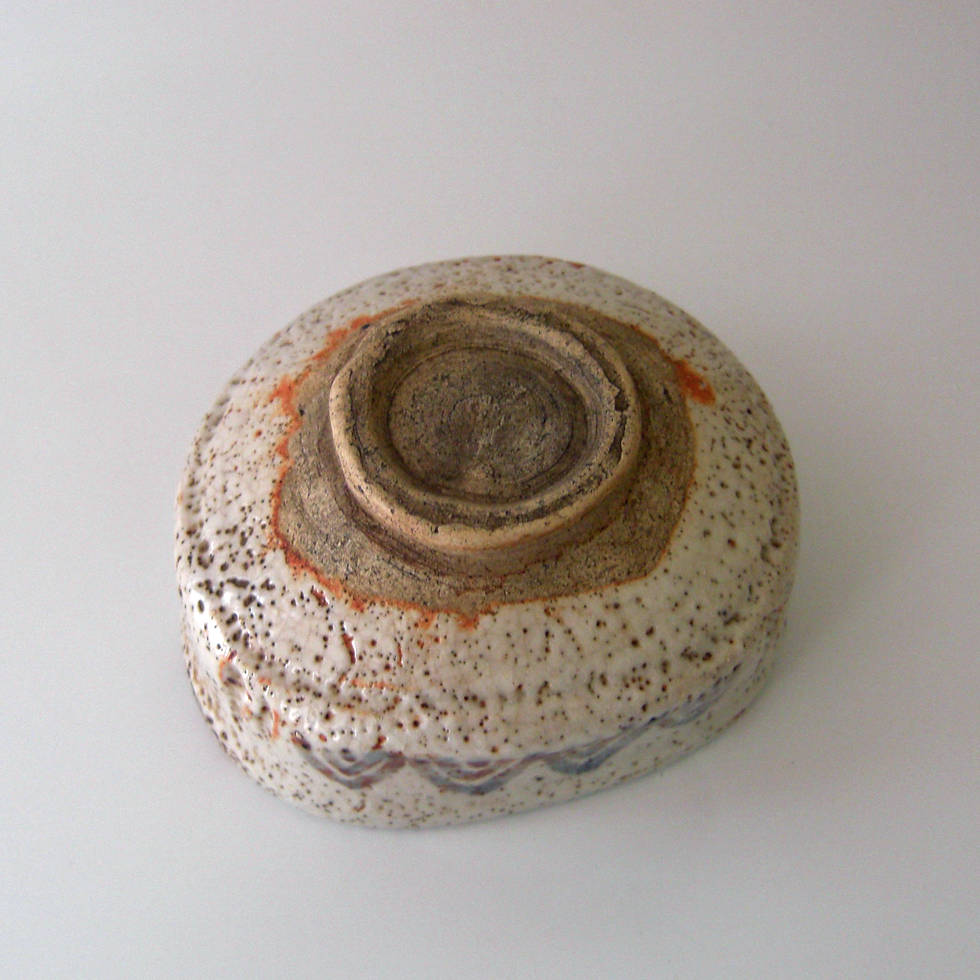 サムネイル： 古志野山波文茶碗