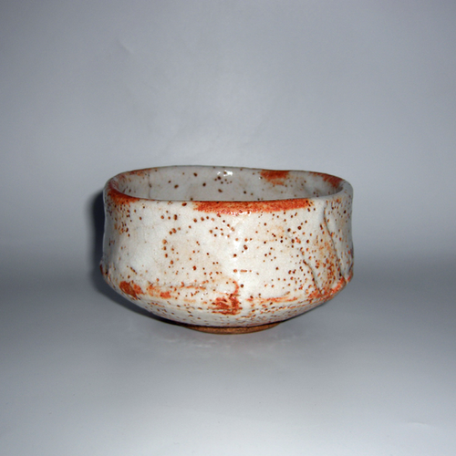 古志野山水文茶碗 | 美術 青丹洞