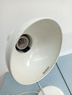 Lampe cocotte blanche vintage