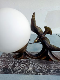 Luminaire lampe à poser originale années 30