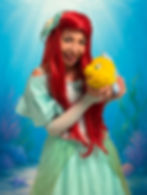Ariel Visits the cafe