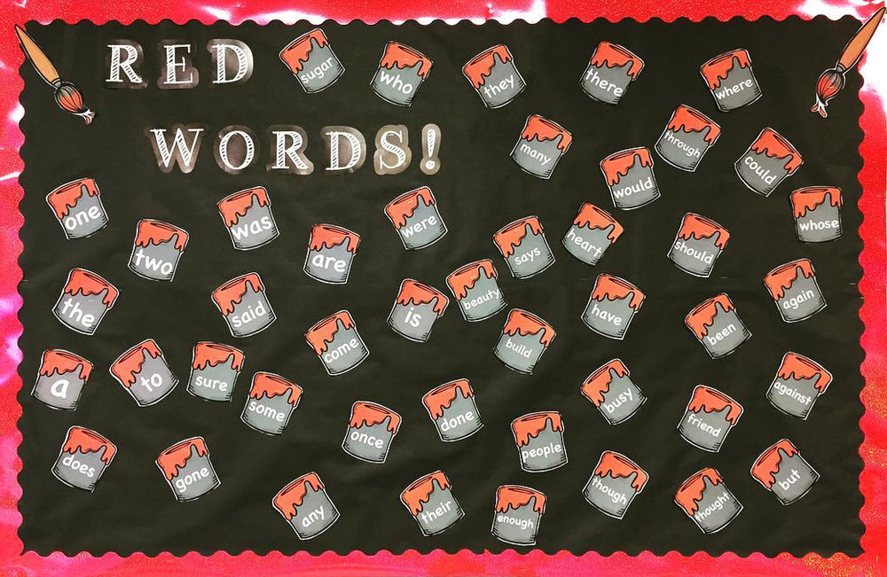 What are RED Words?