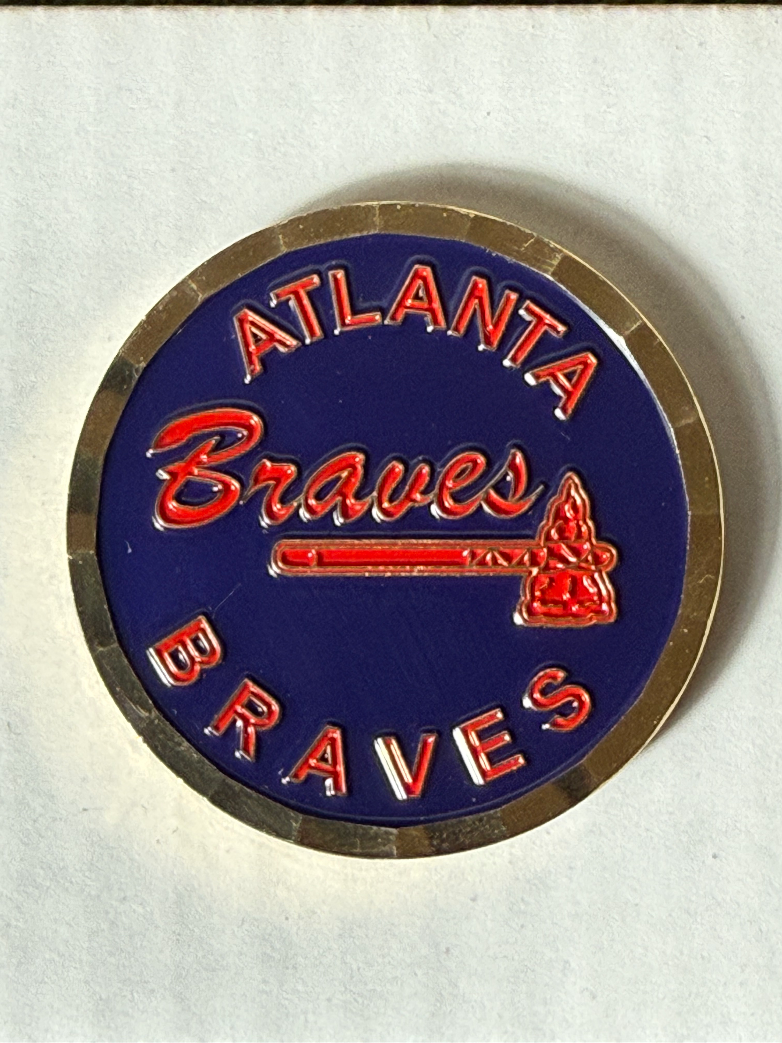 Atlanta Braves Operation Enduring Freedom Challenge Coin