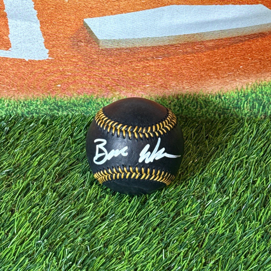 Milwaukee Brewers Brock Wilken Baseball, hand signed by Brock Wilkens